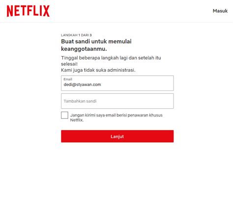 Cara Mendaftar Netflix di Iphone